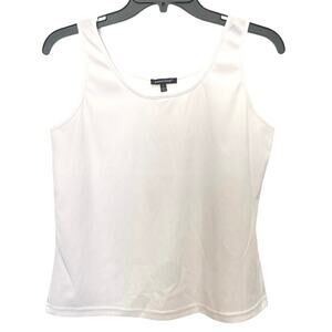 Samuel Dong Tank Top White Womens Size Large